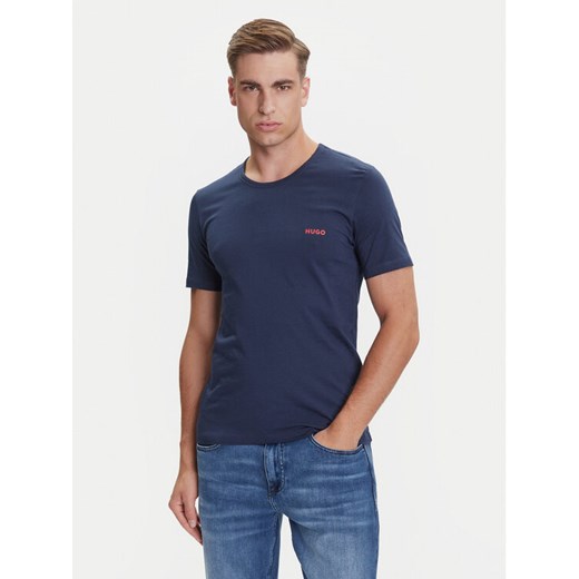 HUGO Komplet 3 t-shirtów 50532811 Kolorowy Regular Fit ze sklepu MODIVO w kategorii T-shirty męskie - zdjęcie 184653434