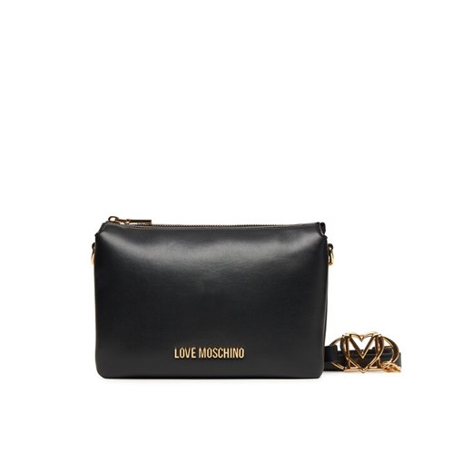LOVE MOSCHINO Torebka JC4075PP1NLF0000 Czarny ze sklepu MODIVO w kategorii Listonoszki - zdjęcie 184653480