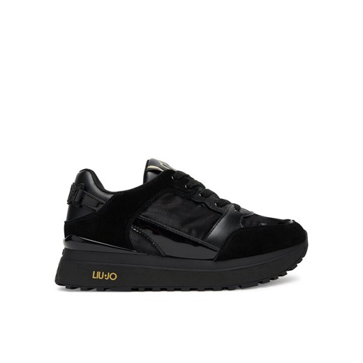 Liu Jo Kids Sneakersy Maxi Wonder 91 BF5005 PX522 Czarny ze sklepu MODIVO w kategorii Buty sportowe damskie - zdjęcie 184653494