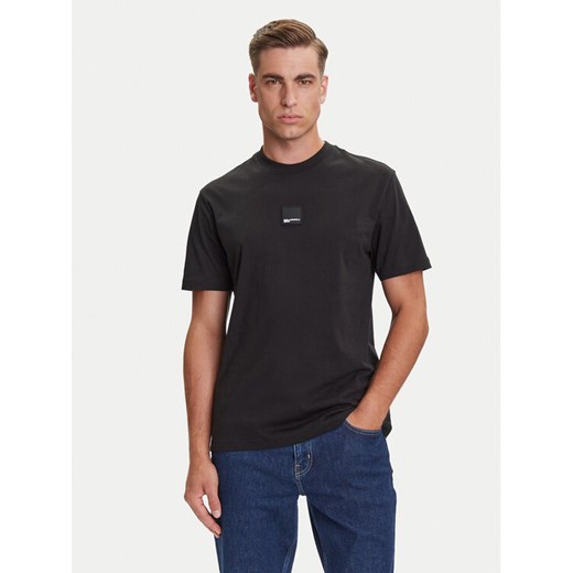 Karl Lagerfeld Jeans T-Shirt A3M17029 Czarny Regular Fit ze sklepu MODIVO w kategorii T-shirty męskie - zdjęcie 184653532