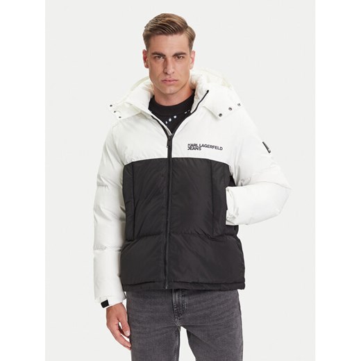 Karl Lagerfeld Jeans Kurtka zimowa A3M15034 Czarny Regular Fit ze sklepu MODIVO w kategorii Kurtki męskie - zdjęcie 184653563