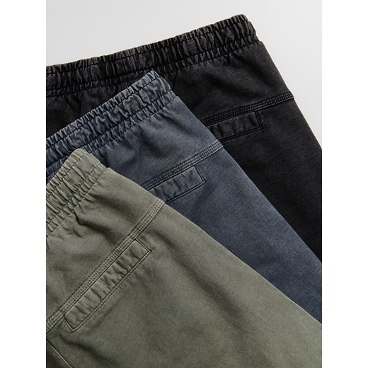 Reserved - Bawełniane joggery - granatowy Reserved 146 (10 lat) Reserved