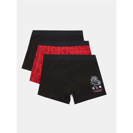 Sinsay - Bokserki Long 3 pack - wielobarwny ze sklepu Sinsay w kategorii Majtki męskie - zdjęcie 184656304