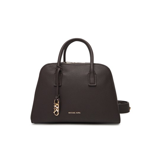 Torebka MICHAEL Michael Kors 30S5G9QS6L Brązowy ze sklepu eobuwie.pl w kategorii Kuferki - zdjęcie 184656413