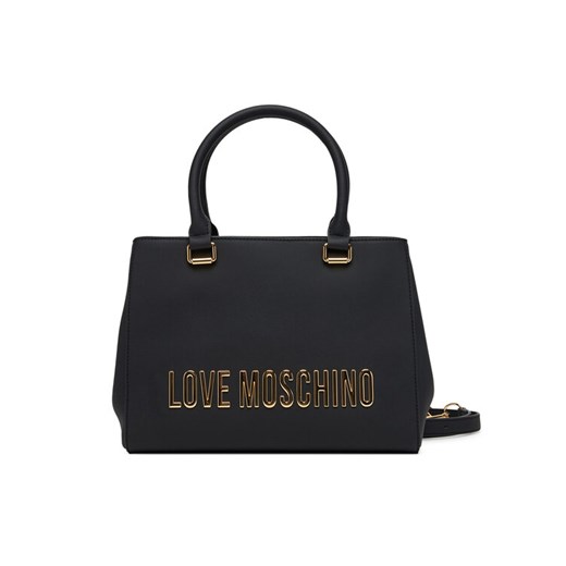 Torebka LOVE MOSCHINO JC4022PP1NKD0000 Czarny ze sklepu eobuwie.pl w kategorii Kuferki - zdjęcie 184656431