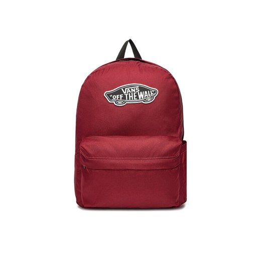 Plecak Vans C-OLD SKOOL CLASSIC BACKPACK VN000H4YBRD1 Bordowy ze sklepu eobuwie.pl w kategorii Plecaki - zdjęcie 184656441