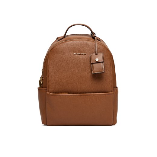 Plecak MICHAEL Michael Kors Sable 30T5G3XB2L Brązowy ze sklepu eobuwie.pl w kategorii Plecaki - zdjęcie 184656503