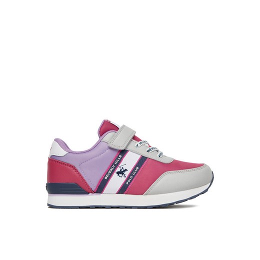Sneakersy Beverly Hills Polo Club EO-CP23-240081(DZ) Różowy ze sklepu eobuwie.pl w kategorii Buty sportowe dziecięce - zdjęcie 184656511