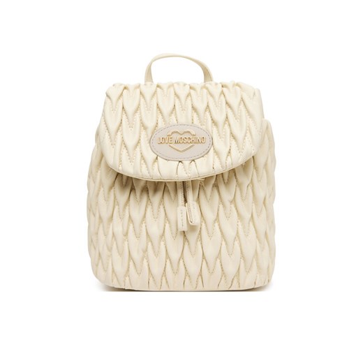 LOVE MOSCHINO Plecak JC4015PP1NLH0110 Beżowy ze sklepu MODIVO w kategorii Plecaki - zdjęcie 184657330