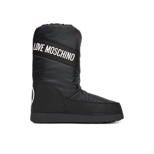 LOVE MOSCHINO Śniegowce JA24032G1NISA000 Czarny ze sklepu MODIVO w kategorii Śniegowce damskie - zdjęcie 184657341