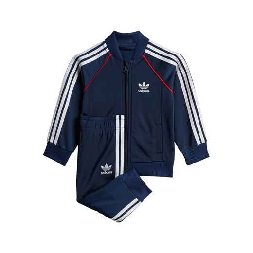 adidas Dres adicolor SST JY0011 Granatowy Regular Fit ze sklepu MODIVO w kategorii Odzież dla niemowląt - zdjęcie 184657361