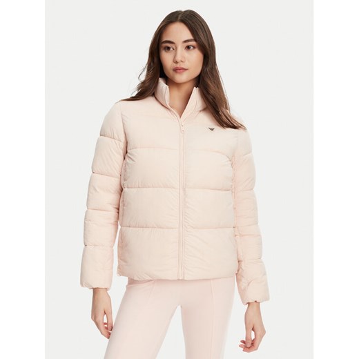 Guess Kurtka zimowa V4YL03 WFUD0 Różowy Regular Fit ze sklepu MODIVO w kategorii Kurtki damskie - zdjęcie 184657402