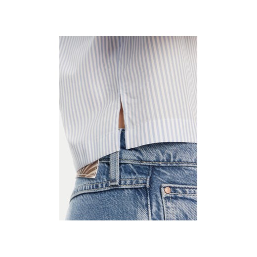 Guess Koszula W5GH98 WH7Q1 Niebieski Regular Fit Guess XXL MODIVO