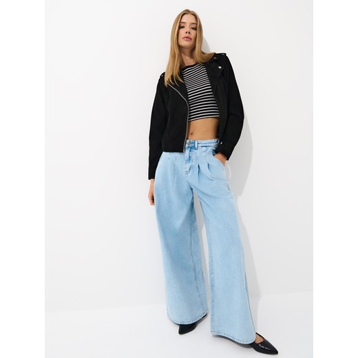 Mohito - Skórzana ramoneska - czarny Mohito 40 Mohito