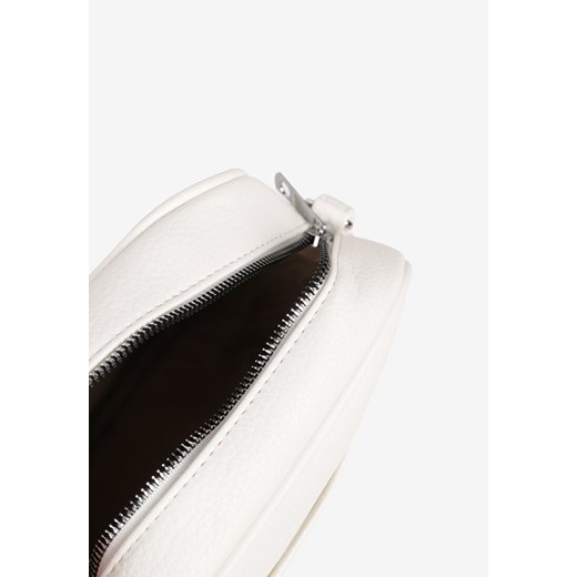 Biała Torebka w Stylu Listonoszki z Napisem Dolenna Renee ONE SIZE renee.pl