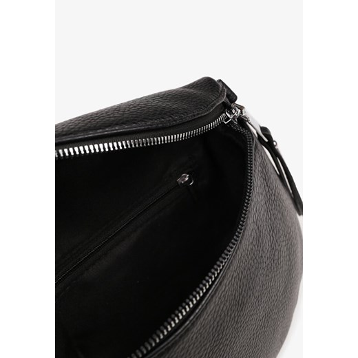 Czarna Nerka z Paskiem Ozdobionym Geometryczny Motywem Nilesina Renee uniwersalny renee.pl