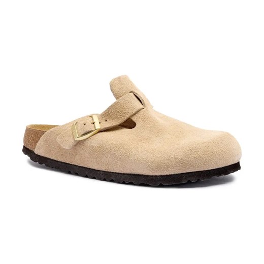 Birkenstock Skórzane mule Boston ze sklepu Gomez Fashion Store w kategorii Klapki damskie - zdjęcie 184658802