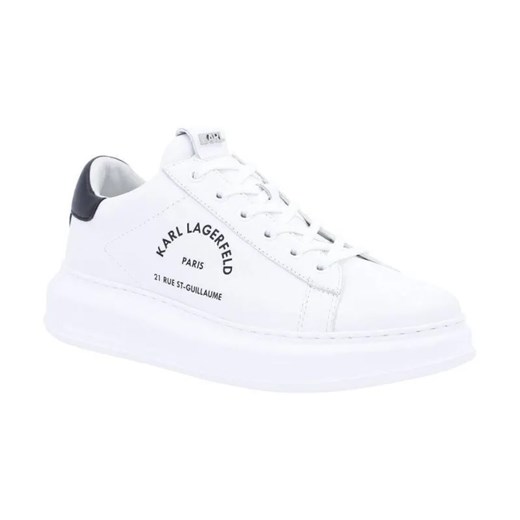 Karl Lagerfeld Skórzane sneakersy KAPRI ze sklepu Gomez Fashion Store w kategorii Buty sportowe męskie - zdjęcie 184658820