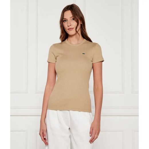 Lacoste T-shirt | Slim Fit ze sklepu Gomez Fashion Store w kategorii Bluzki damskie - zdjęcie 184658844