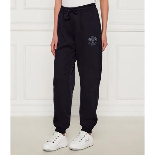 Tommy Hilfiger Spodnie dresowe VARSITY | Regular Fit ze sklepu Gomez Fashion Store w kategorii Spodnie damskie - zdjęcie 184659190