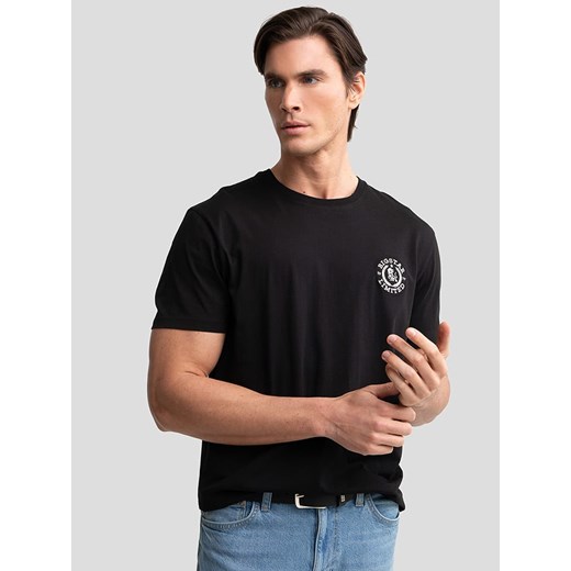 BIG STAR Koszulka w kolorze czarnym ze sklepu Limango Polska w kategorii T-shirty męskie - zdjęcie 184659283