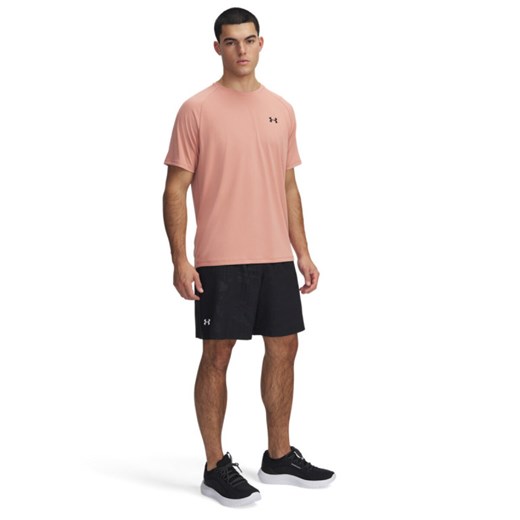 Męskie spodenki treningowe Under Armour UA Tech Woven Emboss Short - czarne ze sklepu Sportstylestory.com w kategorii Spodenki męskie - zdjęcie 184659663
