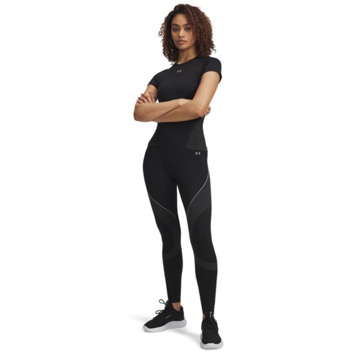 Damskie legginsy treningowe Under Armour UA Vanish Seamless Legging - czarne ze sklepu Sportstylestory.com w kategorii Spodnie damskie - zdjęcie 184659770