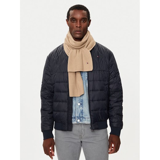 Szalik Tommy Hilfiger Flag AM0AM12847 Beżowy ze sklepu eobuwie.pl w kategorii Szaliki męskie - zdjęcie 184660851