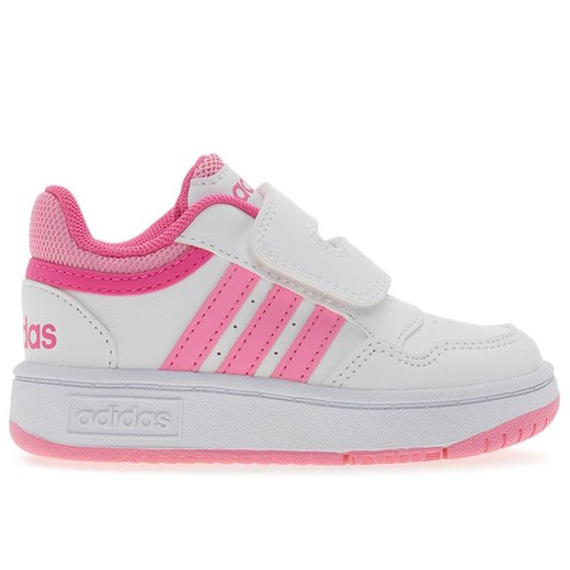 Buty dziecięce adidas Hoops 3.0 CF I IG3719 - białe ze sklepu streetstyle24.pl w kategorii Buty sportowe dziecięce - zdjęcie 184661013