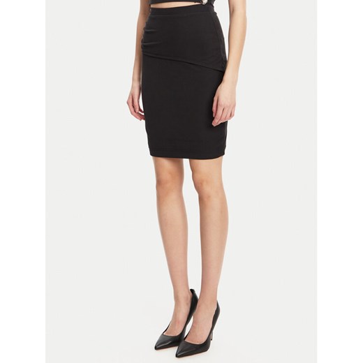 Guess Spódnica mini W5YD64 KAQL2 Czarny Regular Fit ze sklepu MODIVO w kategorii Spódnice - zdjęcie 184661133