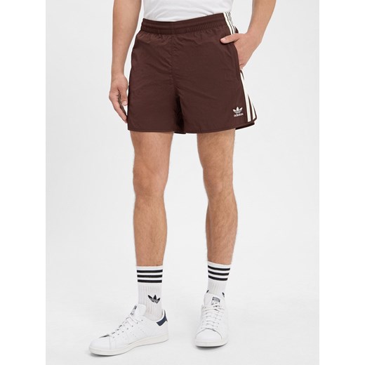 adidas Originals Spodenki - Sprinter Mężczyźni czekoladowy jednolity ze sklepu vangraaf w kategorii Spodenki męskie - zdjęcie 184661892