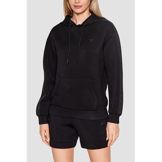 GUESS Czarna bluza damska Brenda, Rozmiar XS ze sklepu outfit.pl w kategorii Bluzy damskie - zdjęcie 184661924