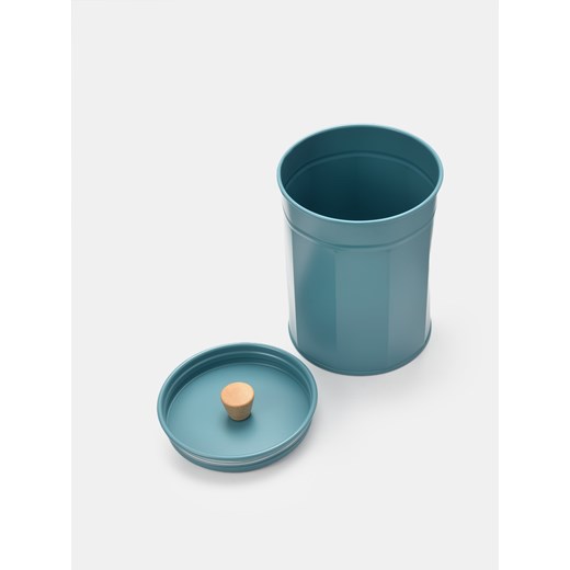 Sinsay - Pojemnik do przechowywania z pokrywką - niebieski Sinsay One Size Sinsay