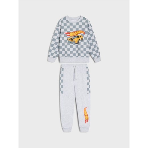 Sinsay - Komplet dzianinowy Hot Wheels - szary ze sklepu Sinsay w kategorii Komplety chłopięce - zdjęcie 184662753
