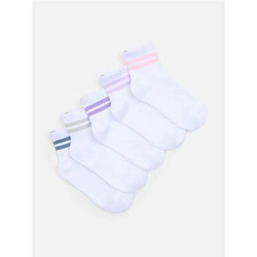 Sinsay - Skarpetki w paski 5 pack - wielobarwny - id: 681DS-MLC - marki Sinsay - 184662800 Sinsay - Skarpetki w paski 5 pack - wielobarwny ze sklepu Sinsay w kategorii Skarpetki dziecięce - zdjęcie 184662800