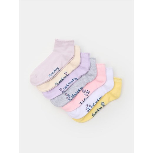 Sinsay - Skarpetki 7 pack - wielobarwny ze sklepu Sinsay w kategorii Skarpetki dziecięce - zdjęcie 184662801