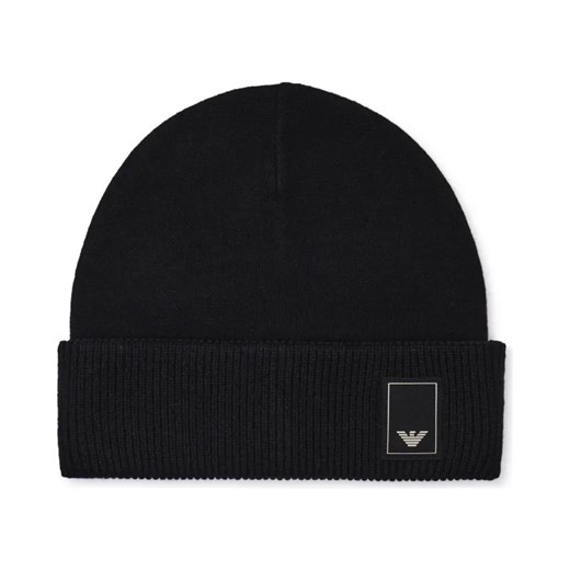 Emporio Armani Wełniana czapka | z dodatkiem kaszmiru ze sklepu Gomez Fashion Store w kategorii Czapki zimowe męskie - zdjęcie 184662994