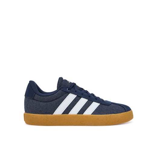 adidas Sneakersy VL Court 3.0 JS3486 Granatowy ze sklepu MODIVO w kategorii Buty sportowe dziecięce - zdjęcie 184663351