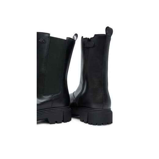 Calvin Klein Kozaki Tronchetto V4A5-83137-1355 D Czarny Calvin Klein 37 MODIVO