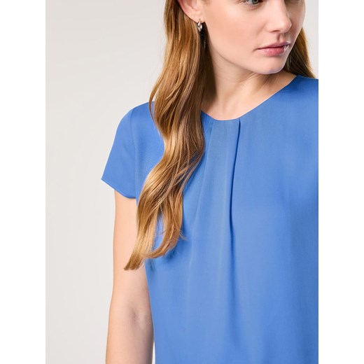 TAIFUN Bluzka w kolorze niebieskim Taifun 44 Limango Polska wyprzedaż