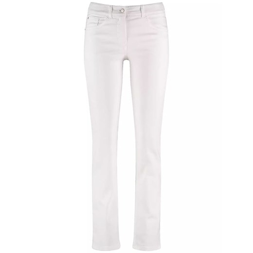 EDITION Dżinsy - Slim fit - w kolorze białym ze sklepu Limango Polska w kategorii Jeansy damskie - zdjęcie 184664642
