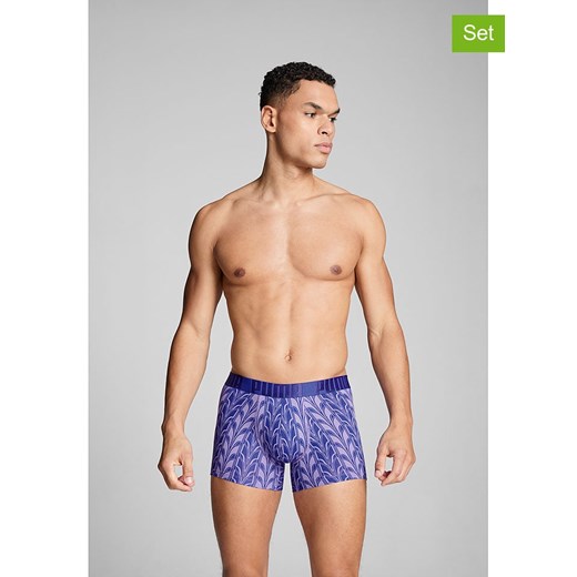 Puma Bokserki (2 pary) w kolorze fioletowo-niebieskim Puma XL okazyjna cena Limango Polska