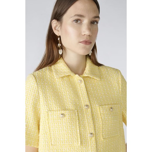 Oui Kurtka koszulowa w kolorze żółtym 42 wyprzedaż Limango Polska