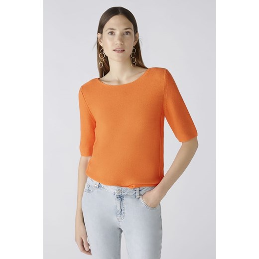 Oui Sweter w kolorze pomarańczowym 40 Limango Polska wyprzedaż