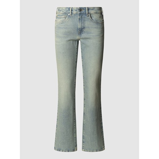 Pepe Jeans Dżinsy &quot;Piccadilly&quot; - Bootcut fit - w kolorze błękitnym ze sklepu Limango Polska w kategorii Jeansy damskie - zdjęcie 184665211