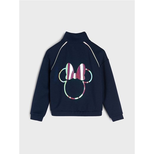 Sinsay - Bluza z domieszką wiskozy Minnie Mouse - granatowy ze sklepu Sinsay w kategorii Bluzy dziewczęce - zdjęcie 184665662