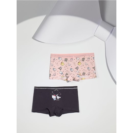 Sinsay - Bokserki 2 pack Hello Kitty - wielobarwny ze sklepu Sinsay w kategorii Majtki dziecięce - zdjęcie 184665694