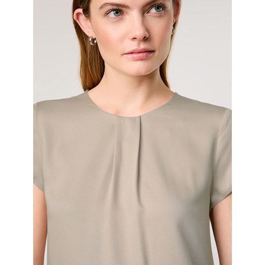 TAIFUN Bluzka w kolorze beżowym Taifun 40 okazja Limango Polska