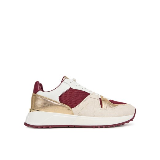 Sneakersy MICHAEL Michael Kors Jaime 43T5JMFS6S Bordowy ze sklepu eobuwie.pl w kategorii Buty sportowe damskie - zdjęcie 184666600