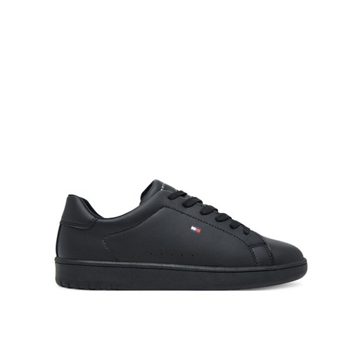 Sneakersy Tommy Hilfiger Low Cut Lace-Up T3X9-34073-1355 Czarny ze sklepu eobuwie.pl w kategorii Buty sportowe dziecięce - zdjęcie 184666601